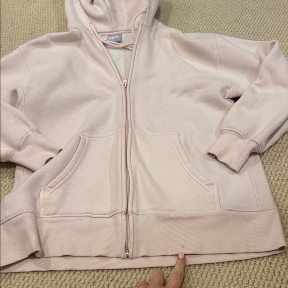 Aritzia TNA cozy zip hoodie - Picture 4 of 5